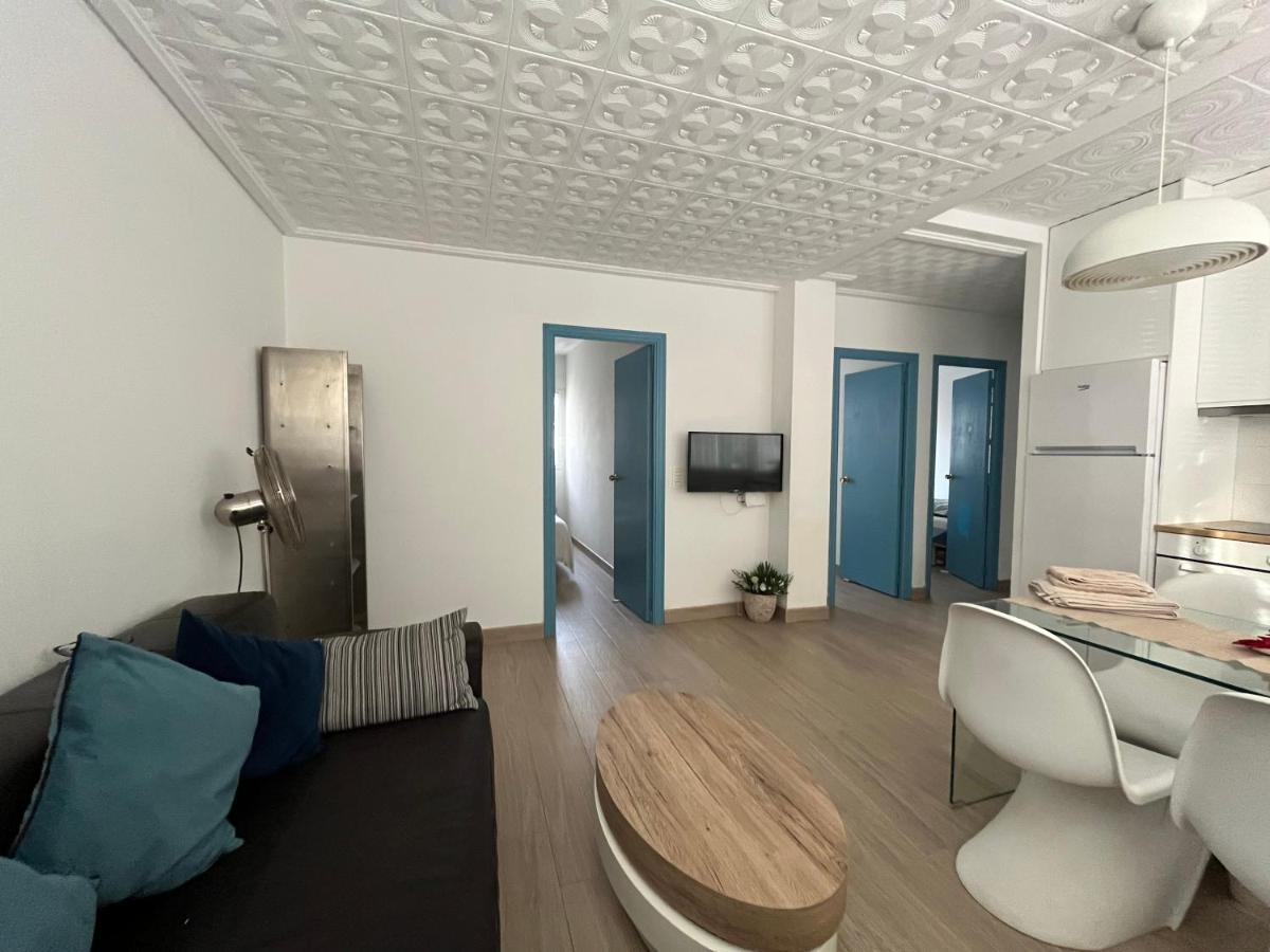 Modernized 3-Bedroom Flat 500M To The Beach Valencia Bagian luar foto